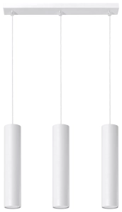 Lampa wisząca LAGOS 3L biały GU10 3x40W IP20 SL.0325 SOLLUX