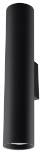 Kinkiet LAGOS 2 czarny GU10 2x40W IP20 SL.0330 SOLLUX