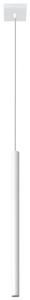 Lampa wisząca PASTELO 1 biała G9 1x40W IP20 SL.0465 SOLLUX