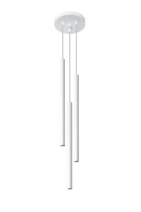 Lampa wisząca PASTELO 3P biała G9 3x40W IP20 SL.0467 SOLLUX