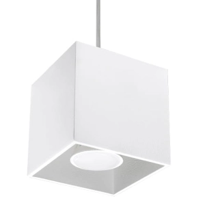 Lampa wisząca QUAD 1 biały GU10 1x40W IP20 SL.0062 SOLLUX