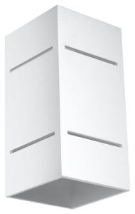 Kinkiet BLOCCO biały G9 1x40W IP20 SL.0477 SOLLUX