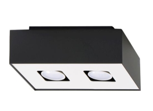 Spot MONO 2 czarny GU10 2x40W IP20 SL.0071 SOLLUX