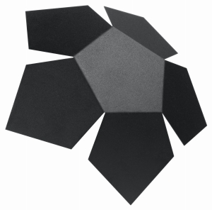 Kinkiet PENTA czarny G9 2x40W IP20 SL.0423 SOLLUX
