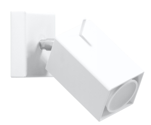 Kinkiet MERIDA biały GU10 1x40W IP20 SL.0095 SOLLUX
