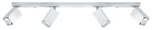 Lampa sufitowa MERIDA 4L biały GU10 4x40W IP20 SL.0463 SOLLUX