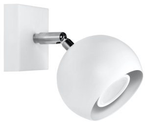 Kinkiet OCULARE biały GU10 1x40W IP20 SL.0437 SOLLUX