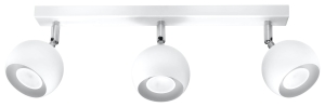 Lampa sufitowa OCULARE 3 biały GU10 3x40W IP20 SL.0439 SOLLUX