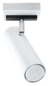 Lampa sufitowa DIREZIONE 1 biały GU10 1x40W IP20 SL.0495 SOLLUX