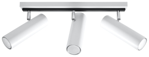 Lampa sufitowa DIREZIONE 3 biały GU10 3x40W IP20 SL.0497 SOLLUX