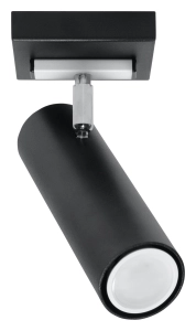 Lampa sufitowa DIREZIONE 1 czarny GU10 1x40W IP20 SL.0499 SOLLUX