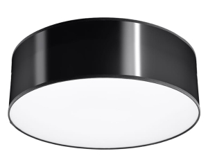 Plafon ARENA 25 czarny E27 1x60W IP20 SL.0127 SOLLUX