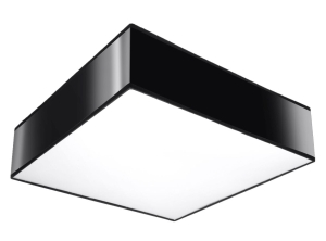 Plafon HORUS 35 czarny E27 2x60W IP20 SL.0136 SOLLUX