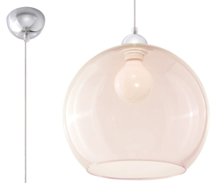 Lampa wisząca BALL szampański E27 1x60W IP20 SL.0249 SOLLUX