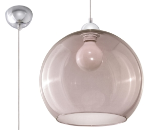 Lampa wisząca BALL grafit E27 1x60W IP20 SL.0250 SOLLUX