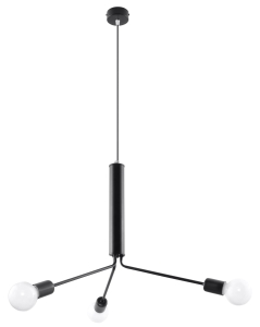 Żyrandol DUOMO 3D E27 3x60W IP20 SL.0303 SOLLUX