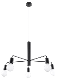 Żyrandol DUOMO 5 E27 5x60W IP20 SL.0304 SOLLUX