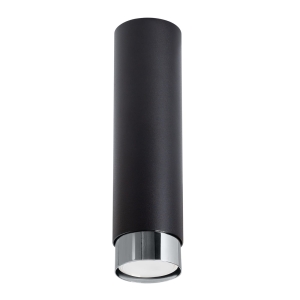 Lampa sufitowa NERO 22,5 czarny/chrom 1xGU10 SL.1409 SOLLUX