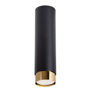 Lampa sufitowa NERO 22,5 czarny/złoty 1xGU10 SL.1411 SOLLUX