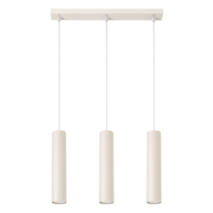 Lampa wisząca LAGOS 3L beżowa 3xGU10 SL.1481 SOLLUX