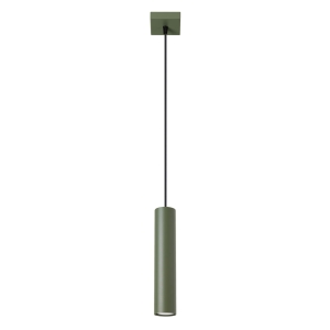 Lampa wisząca LAGOS 1 zielona oliwka 1xGU10 SL.1484 SOLLUX