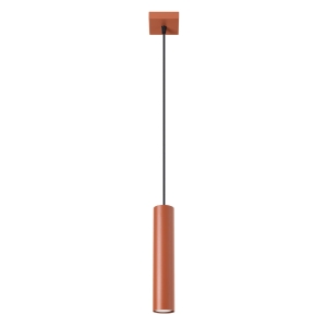 Lampa wisząca LAGOS 1 ochra czerwona 1xGU10 SL.1489 SOLLUX