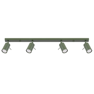 Lampa sufitowa RING 4L zielony oliwkowy 4xGU10 SL.1504 SOLLUX