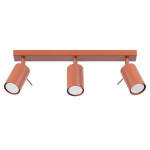 Lampa sufitowa RING 3L ochra czerwona 3xGU10 SL.1508 SOLLUX