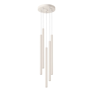Lampa wisząca PASTELO 5P beżowa 5xG9 SL.1516 SOLLUX