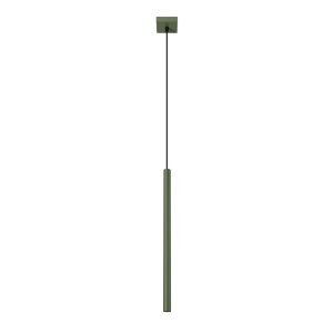 Lampa wisząca PASTELO 1 zielona oliwka 1xG9 SL.1518 SOLLUX