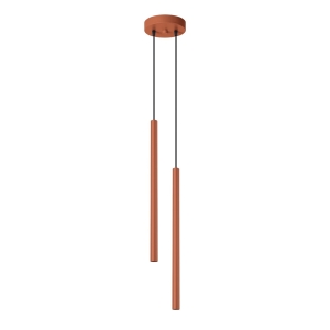 Lampa wisząca PASTELO 2 ochra czerwona 2xG9 SL.1525 SOLLUX