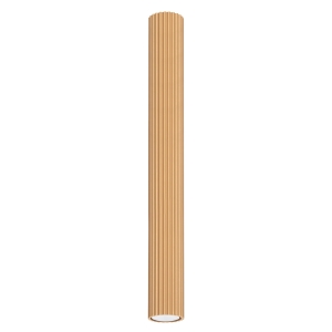 Lampa sufitowa tuba rurka 60cm z ryflowaniem złota do salonu na GU10 SL.1553 SOLLUX