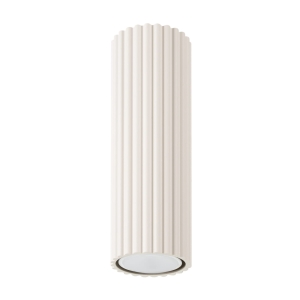 Wysoka tubka sufitowa beżowa 20cm z serii KARBON do salonu SL.1588 SOLLUX