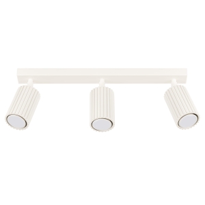 Lampa sufitowa z serii KARBON trzy ruchome beżowe reflektorki do jadalni żarówki GU10 SL.1600 SOLLUX