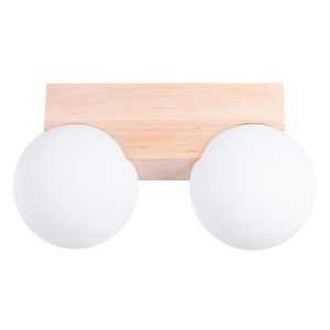 Plafon BULBO 2 naturalne drewno SL.1683 Sollux