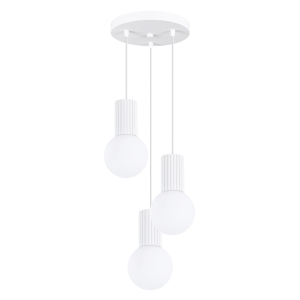 Lampa wisząca HALO 3P biała SL.1710 Sollux