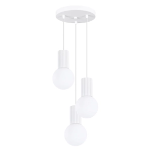 Lampa wisząca HALO 3P biała SL.1710 Sollux
