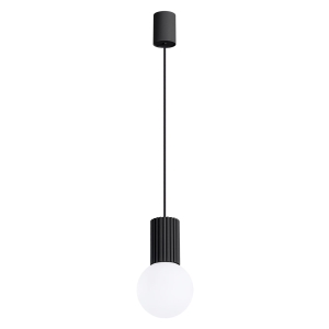Lampa wisząca HALO 1 czarna SL.1714 Sollux
