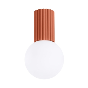 Plafon HALO ochra czerwona IP44 SL.1728 Sollux