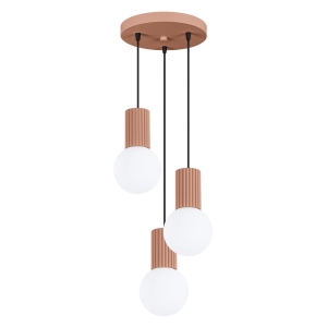 Lampa wisząca HALO 3P mocca SL.1735 Sollux