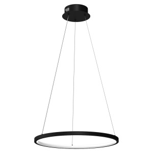 Lampa wisząca HOOP BLACK 27W LED ML1541 Milagro