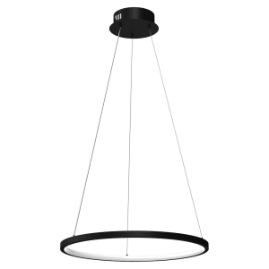 Lampa wisząca HOOP BLACK 27W LED ML1541 Milagro