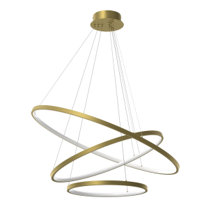 Lampa wisząca HOOP GOLD 93W LED ML1547 Milagro