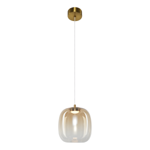 Lampa wisząca VASO 2 AMBER 4W ML1402 Milagro