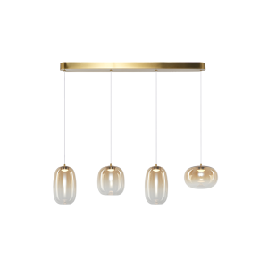 Lampa wisząca VASO AMBER 15W ML1408 Milagro