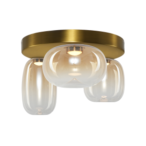Lampa sufitowa VASO AMBER 12W ML1414 Milagro