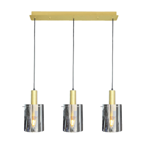 Lampa wisząca Arcadia Gold 3xE27 ML1817 Milagro
