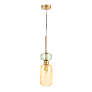 Lampa wisząca MOLLY AMBER 1xE14 ML1823 Milagro