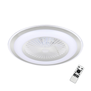 Lampowentylator ZEPHYR SILVER 48W LED+ PILOT ML1515 Milagro
