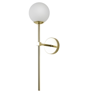 Kinkiet Piruleta złoty IP44 1xG9 LP-008/1W GD Light Prestige
